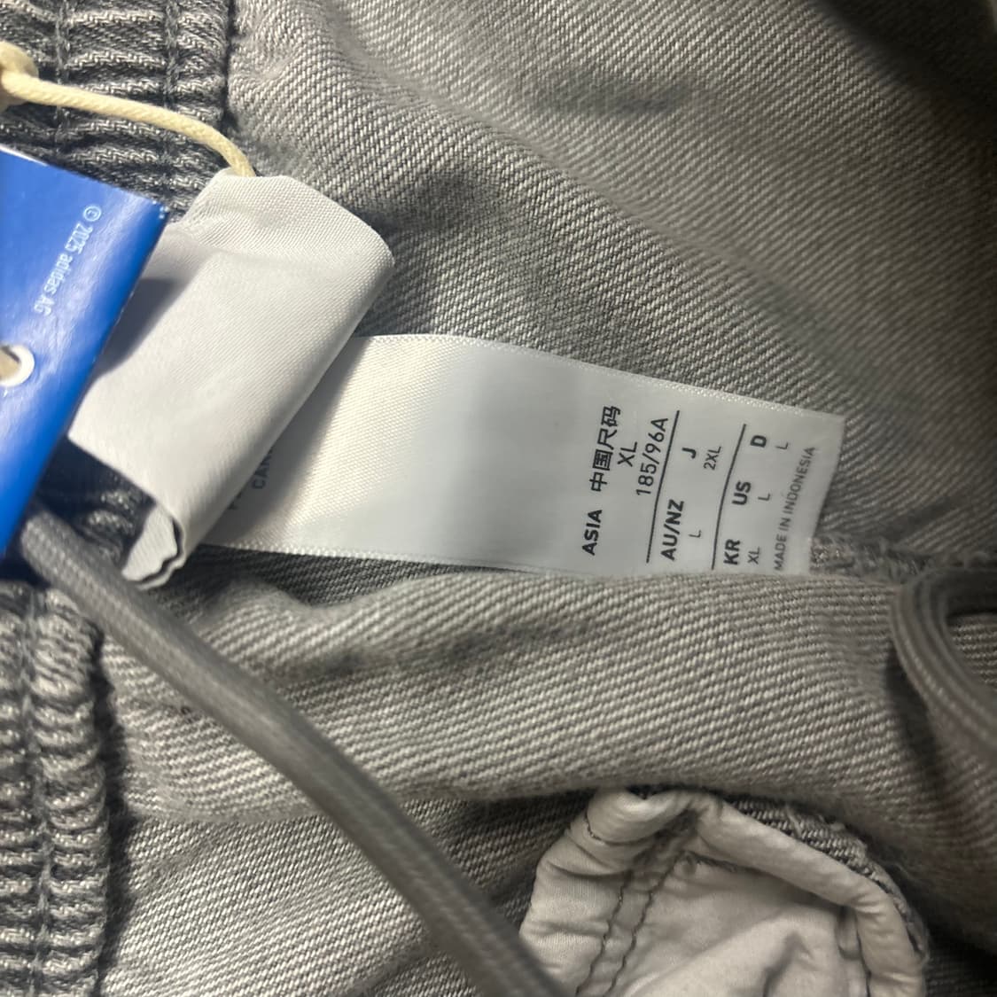 [정품/XL] 아디다스 삼선 트레이닝 팬츠 회색  상품이미지6