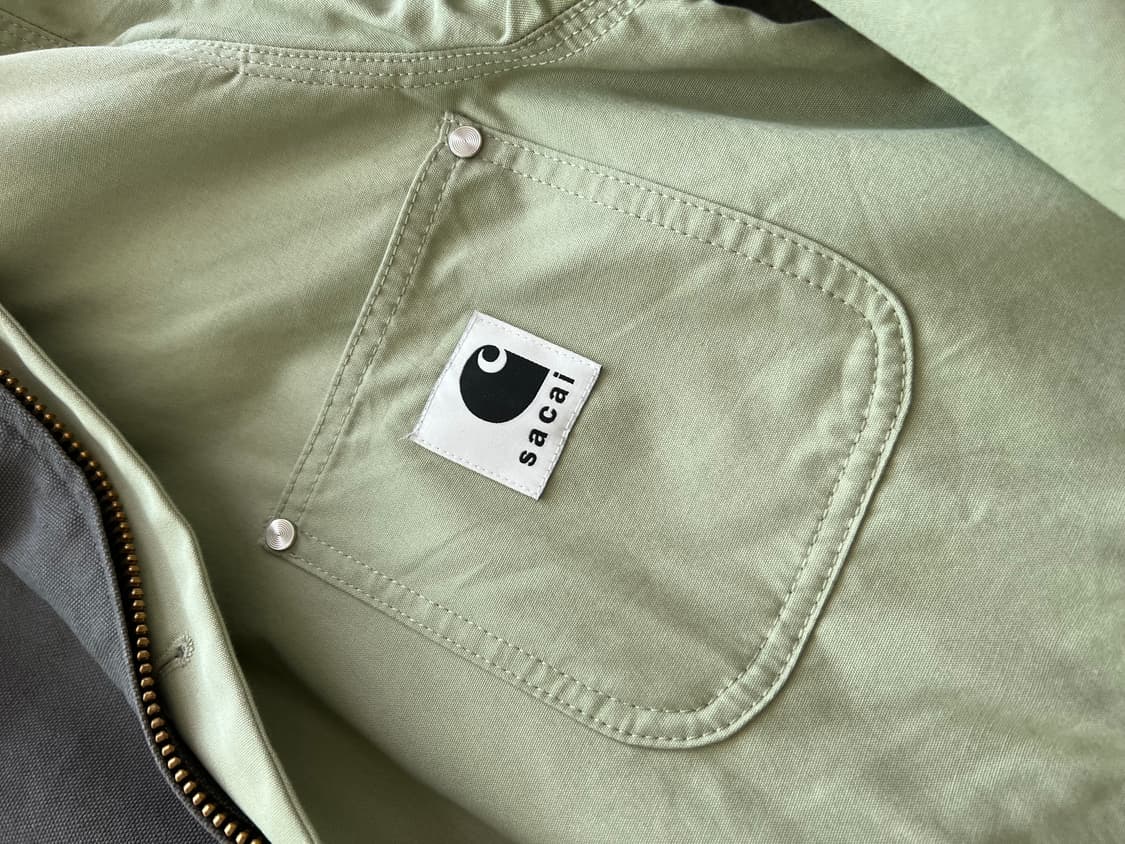 사카이 x 칼하트 리버서블 워크 자켓 상품이미지4