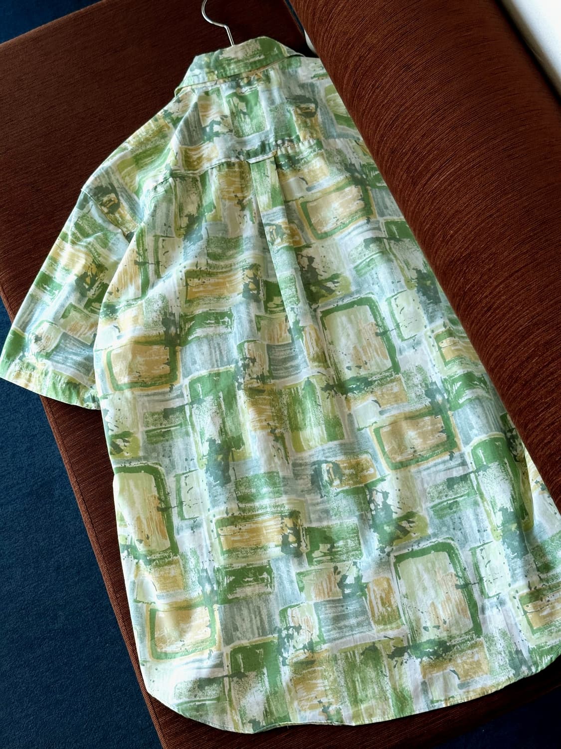 Light cotton poly pattern shirt 상품이미지9