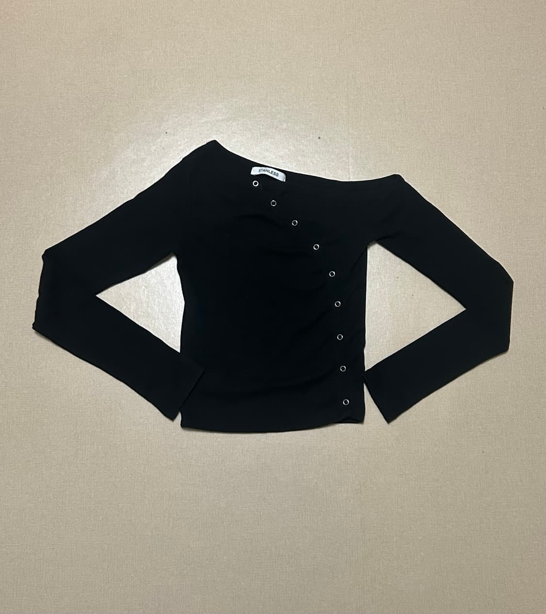 원숄더 스냅 가디건 상품이미지1