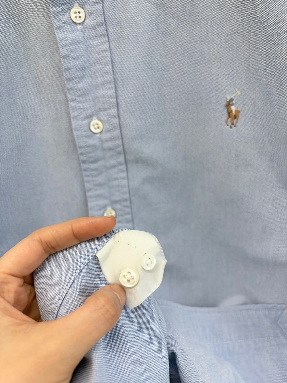 00년대 폴로 야머스셔츠 소라색 (110~115) 상품이미지9