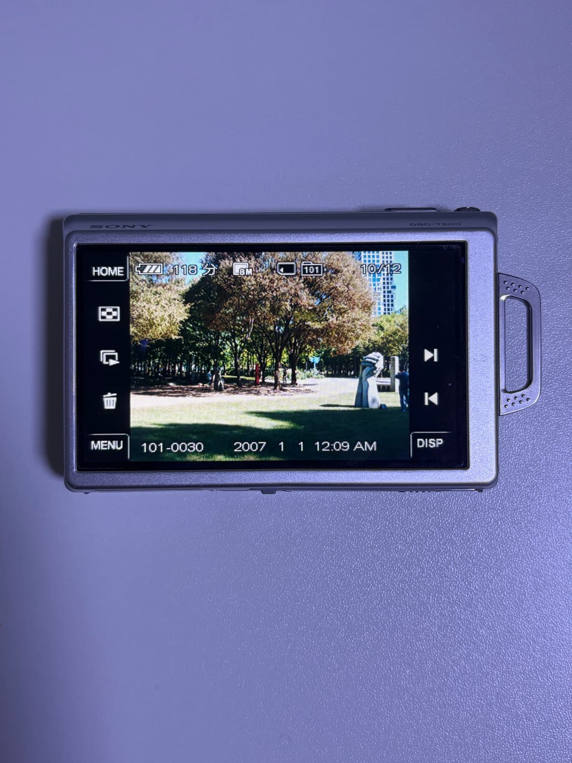 소니 sony 사이버샷dsc-t200 빈티지디카 디지털카메라(꾸미기기능o 상품이미지8