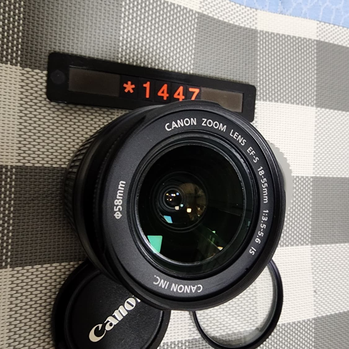 캐논 마운트 EF-S 58미리 18-55 줌렌즈 상품이미지2