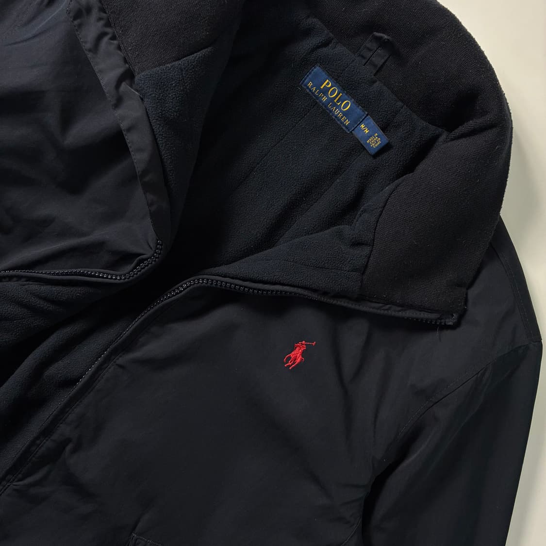 Polo  폴로 랄프로렌 자수 네이비 폴리쉘 페리 자켓  상품이미지4