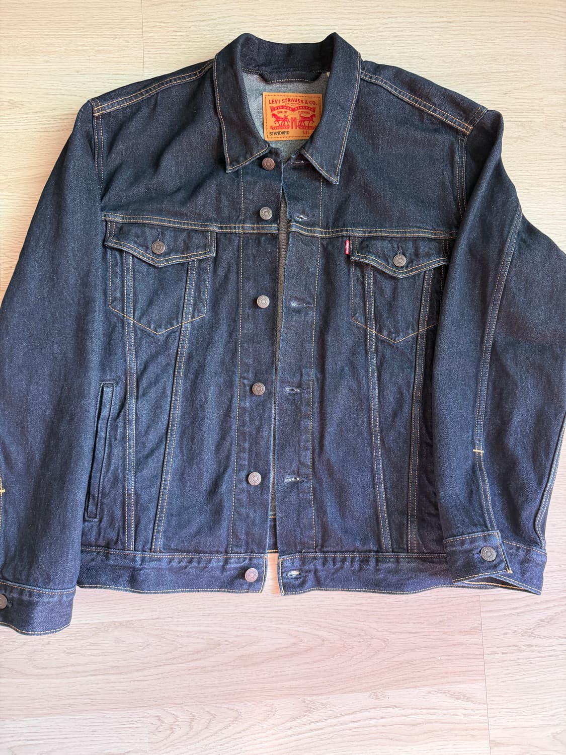 리바이스 타입3 청자켓 XL 상품이미지1