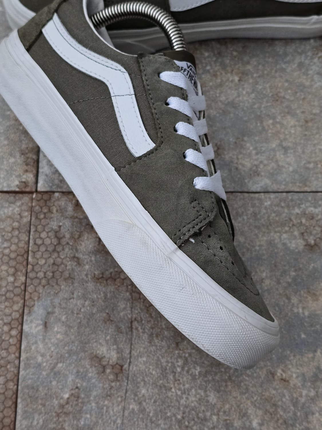 (230)반스 스케이트 로우 카키 상품이미지5