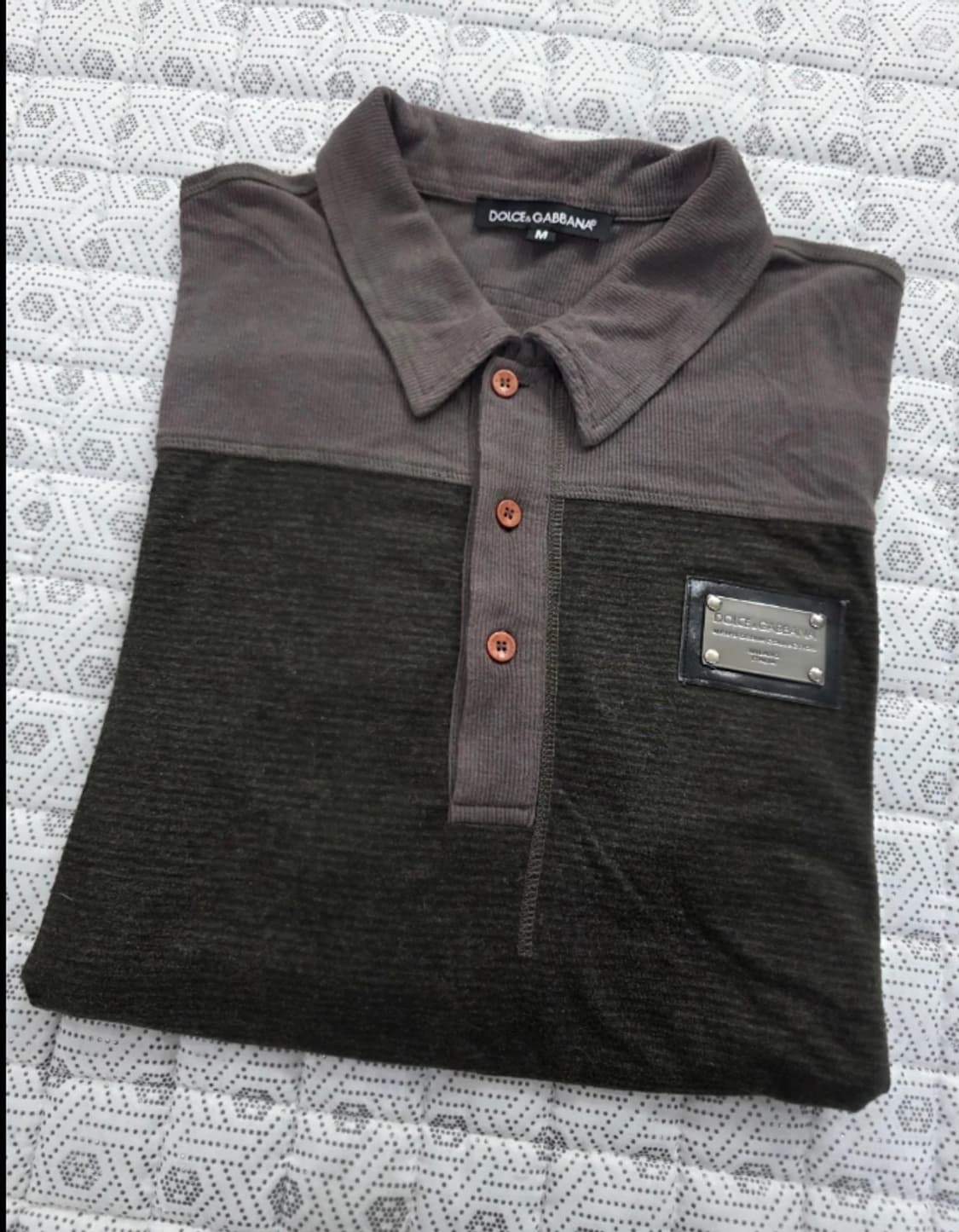 돌체앤가바나 남성 긴팔 폴로 셔츠 95 상품이미지2