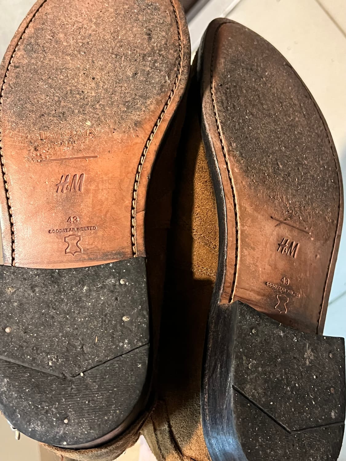 [43] 발망 h&m 스웨이드 부츠 상품이미지6