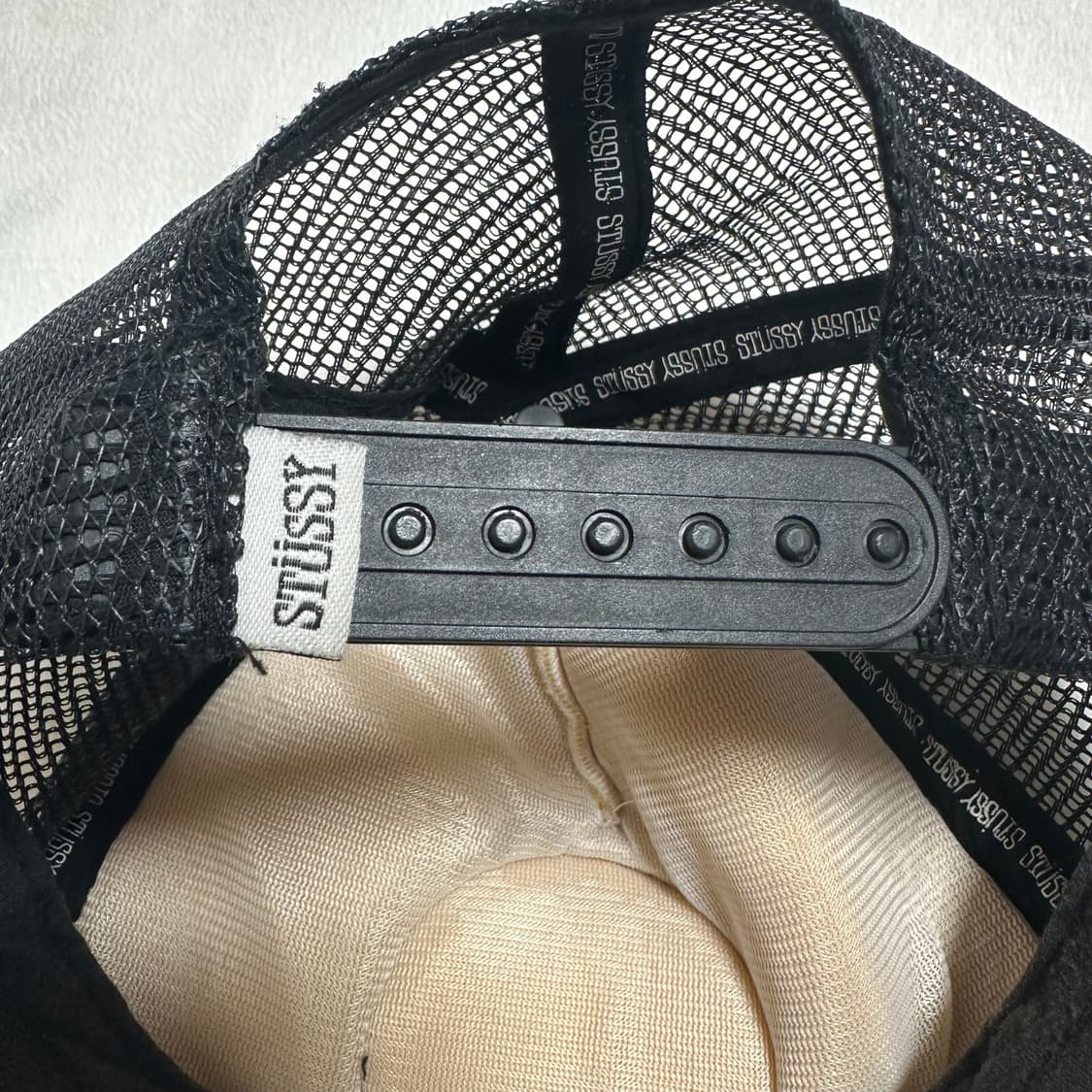 00s 빈티지 스투시 트러커 볼캡 상품이미지5