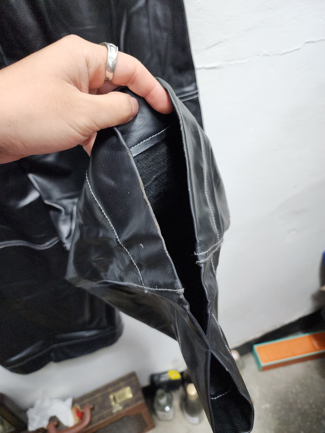 자라 레더 벌룬팬츠  상품이미지4