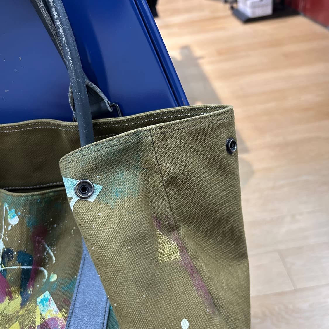 Vivienne Westwood Big Canvas Shopper Bag 상품이미지4