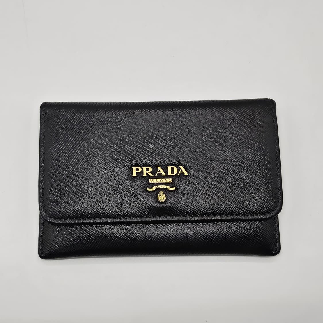 정품 프라다 사피아노 플랩 명함지갑 상품이미지2