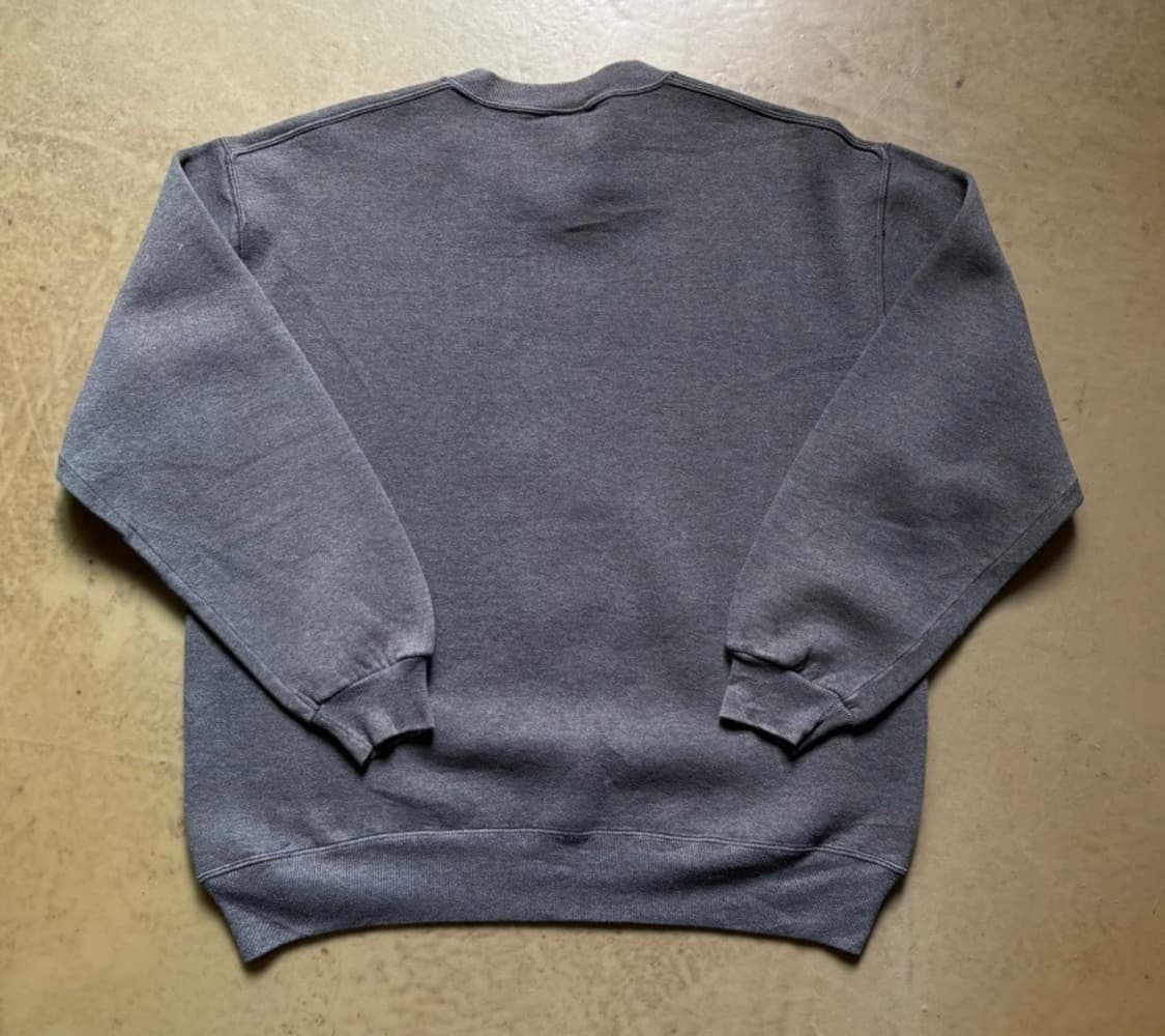 택포) 90s 러셀 USA made 차콜 블랙 스웻셔츠 105 판매 상품이미지2