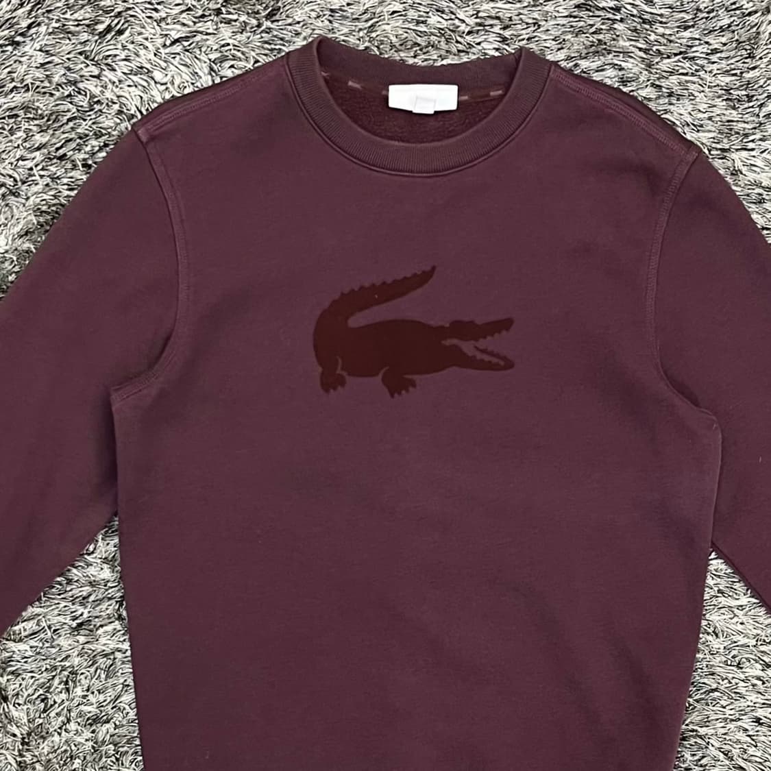 라코스테 여성 기모 맨투맨 (US XS) 상품이미지2