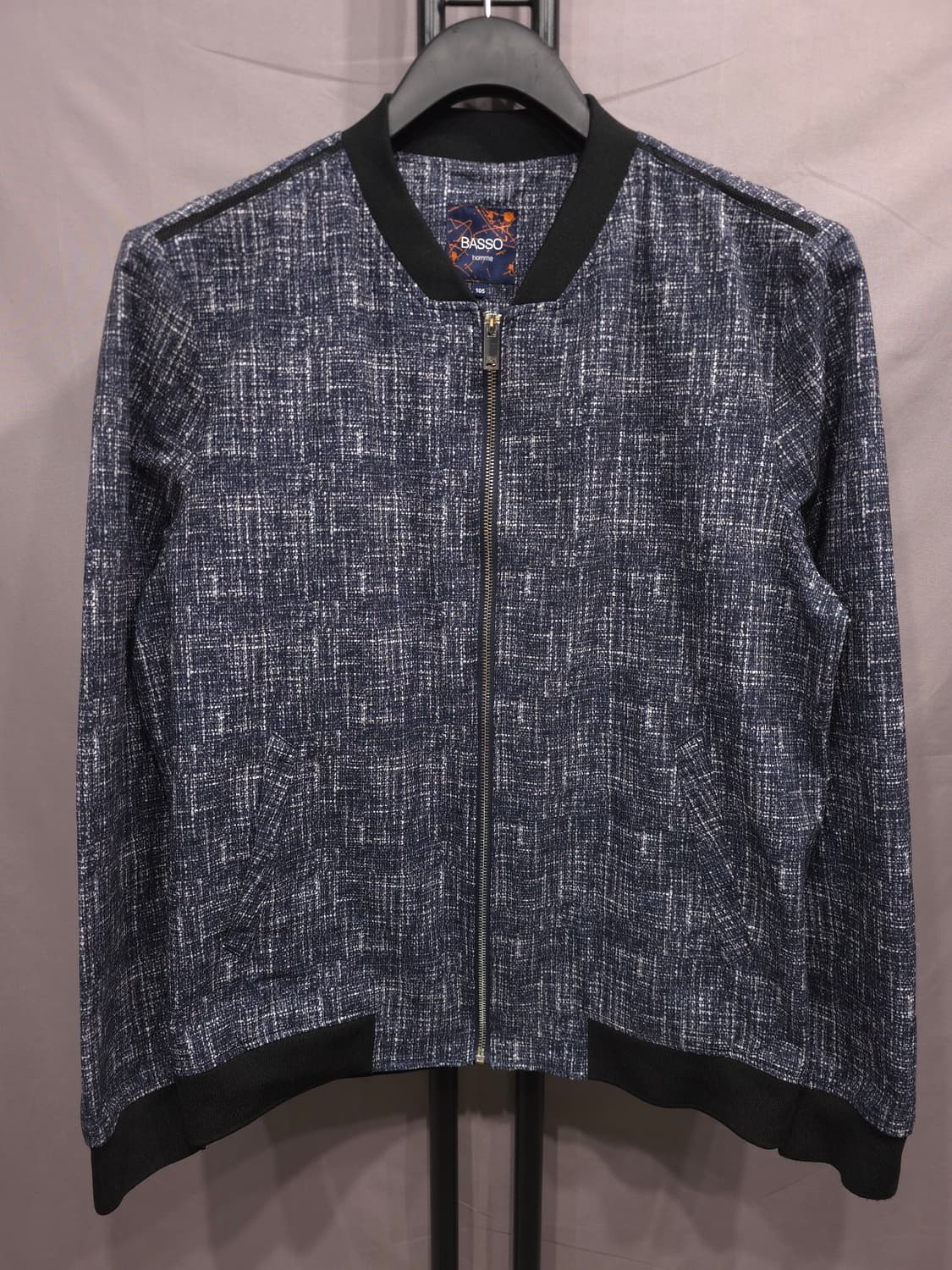 바쏘 옴므 춘하복 블루종 점퍼  상품이미지1