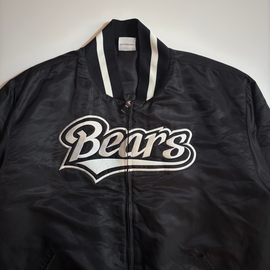 Bears 블랙 야구 점퍼 상품이미지2
