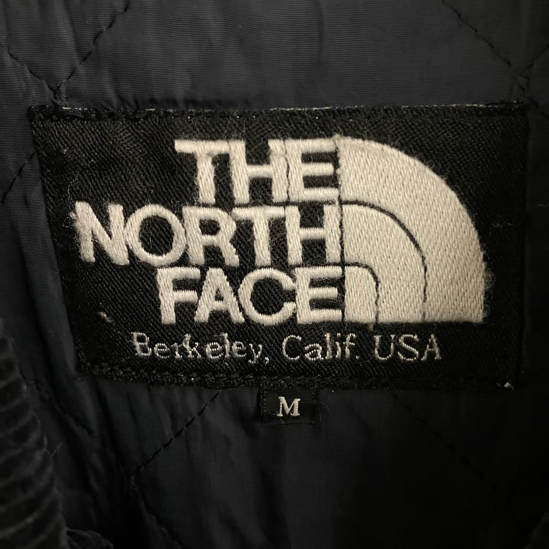 노스페이스 네이비 퀄팅 자켓 M 상품이미지3