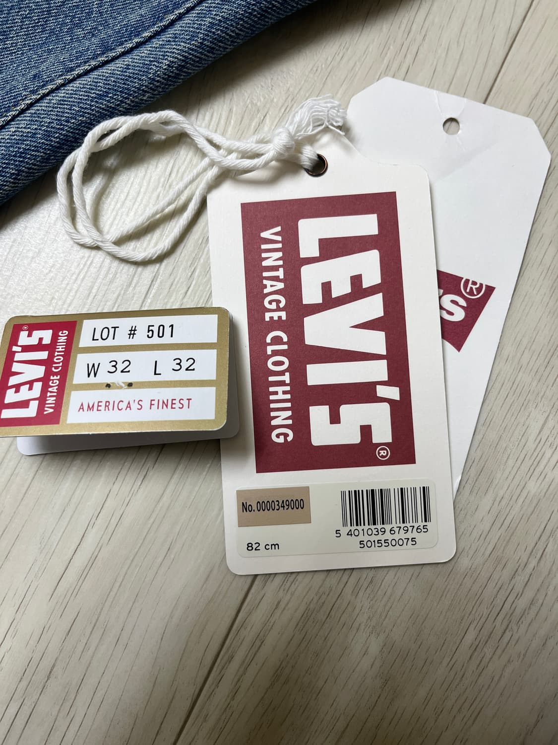 리바이스빈티지클로딩 LVC55501 블랙잭 32X32 상품이미지6