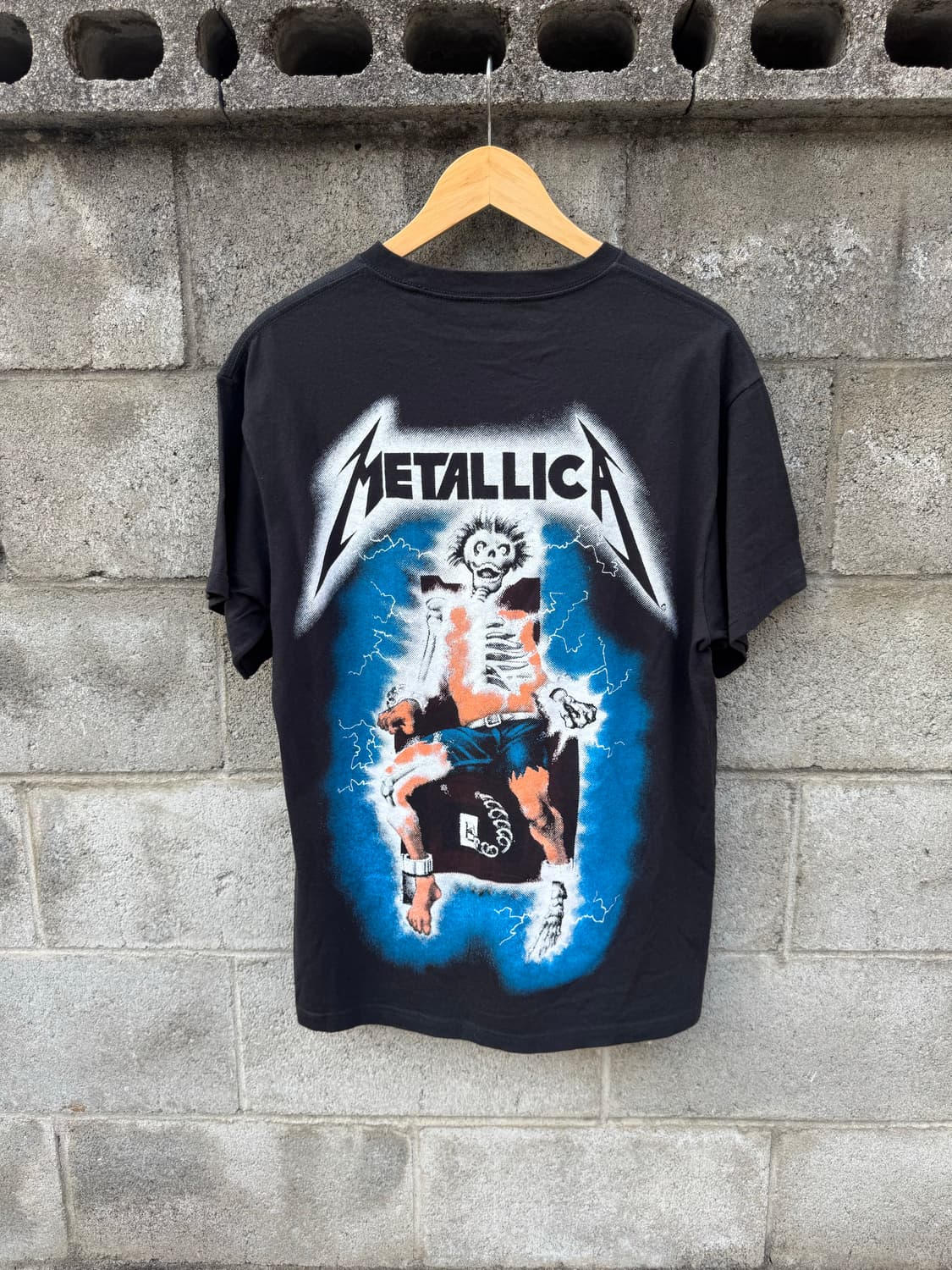 빈티지 METALLICA 밴드팀 프린팅 반팔 티셔츠 L 상품이미지2