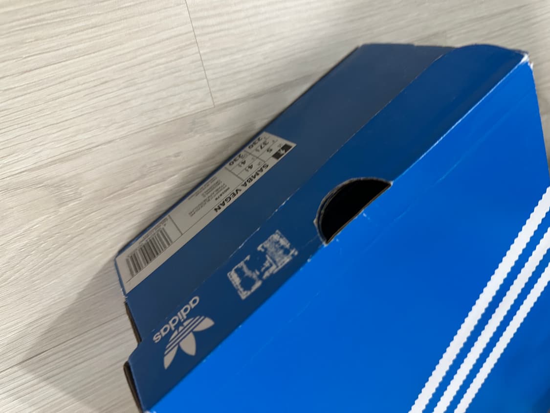 삼바 비건 블랙 230 새상품 상품이미지4