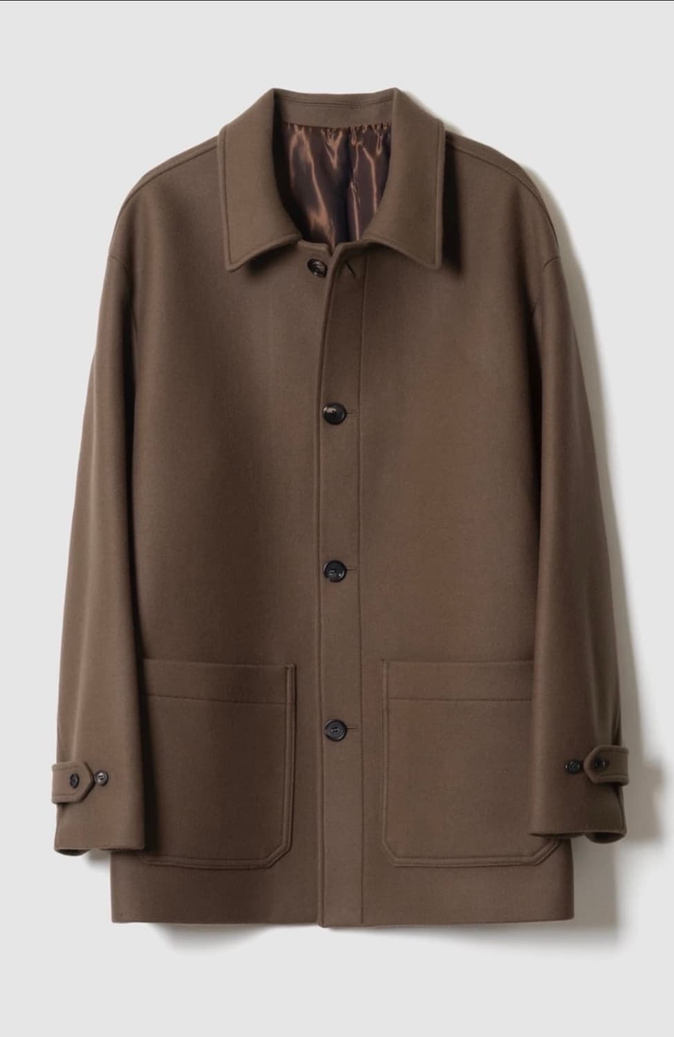 포커페이스 / 하프코트 / 브라운 / 50 상품이미지1