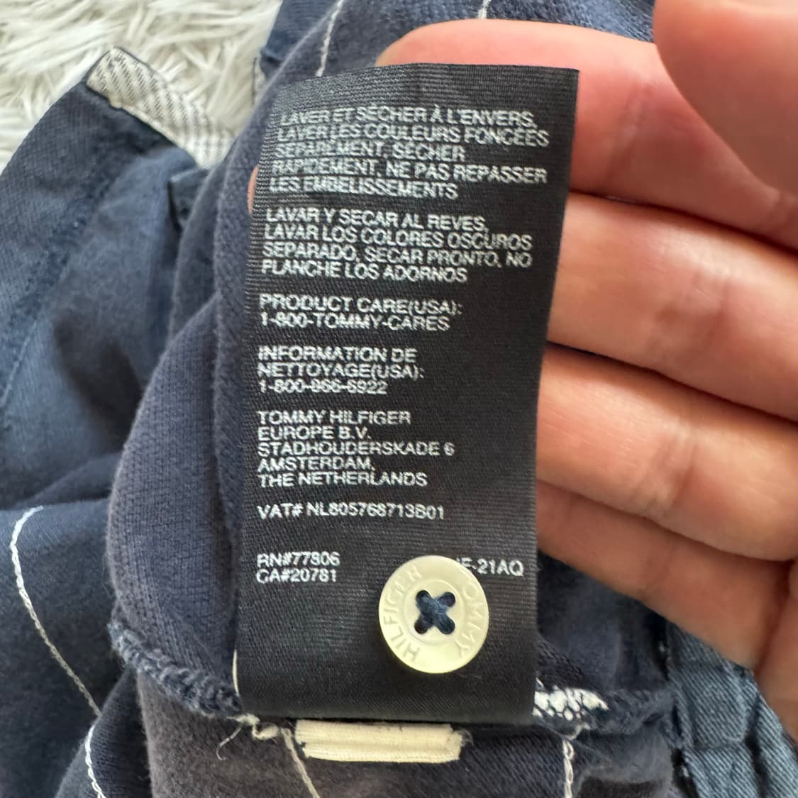 TOMMY HILFIGER 일본빈티지 카라티 타미힐피거 L 100 상품이미지9