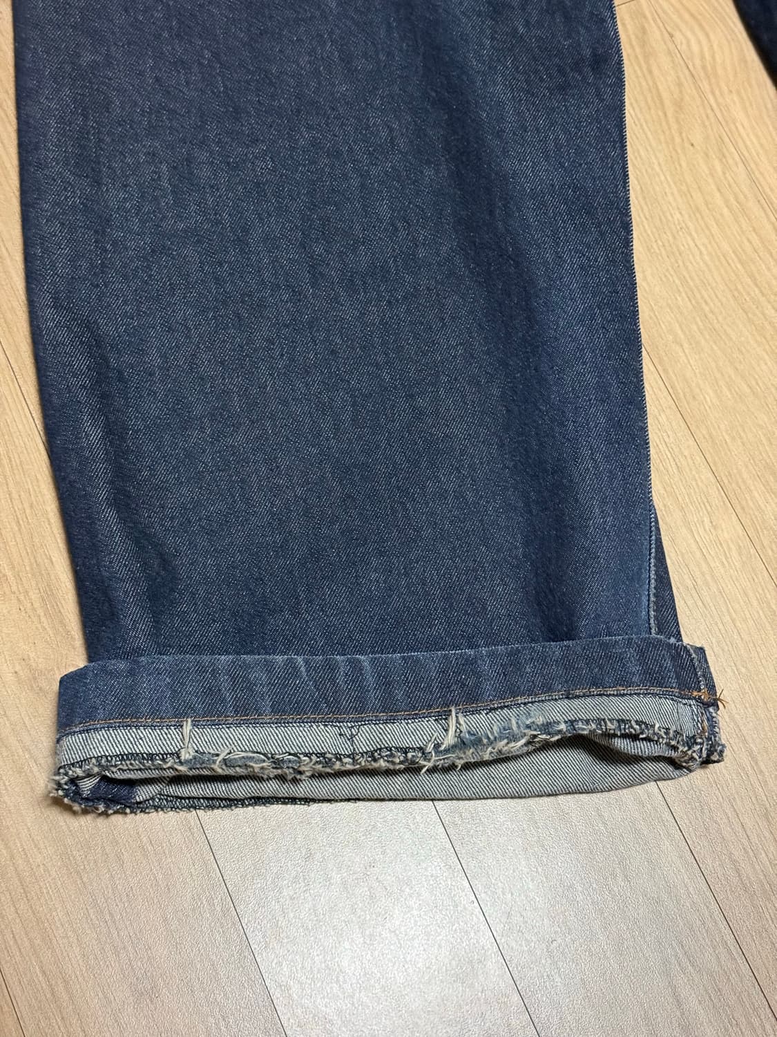 30] 드리스 반 노튼 하이웨이스트 핀턱 데님 팬츠 상품이미지6