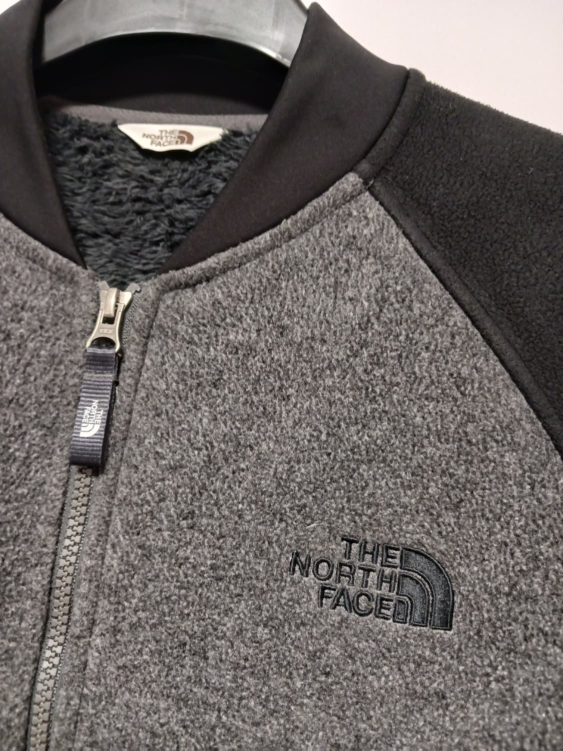 노스페이스 안감털 플리스집업 상품이미지2