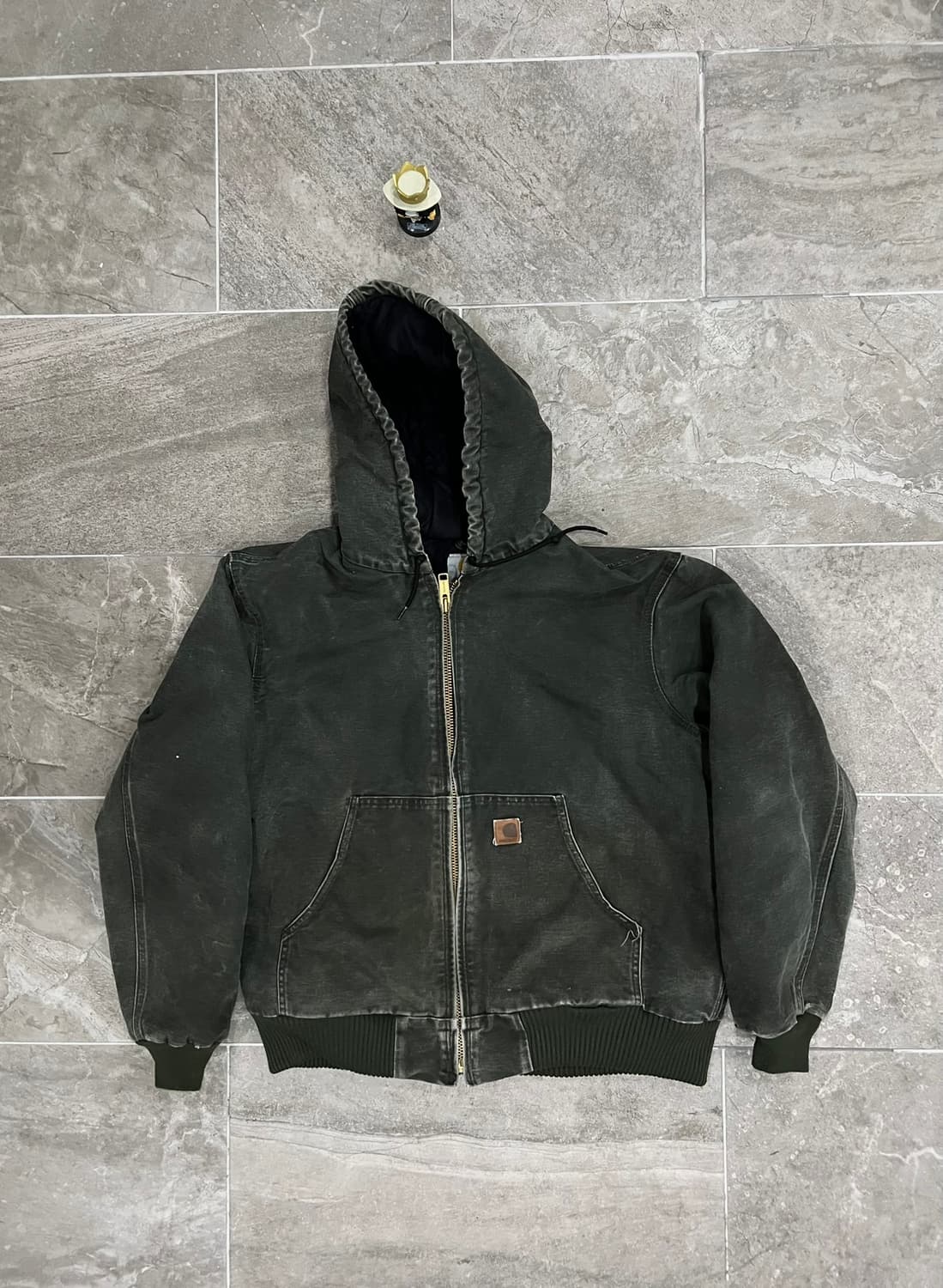 (L) 칼하트 덕 액티브 후드자켓 J130 MOS 모스그린 상품이미지1