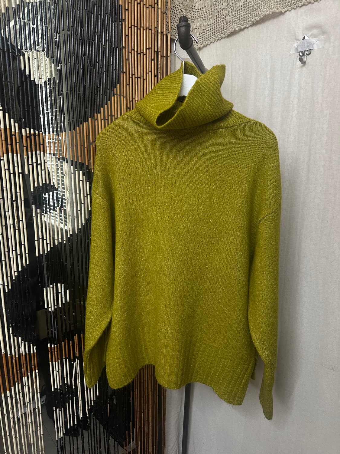 alma design green knit 상품이미지3