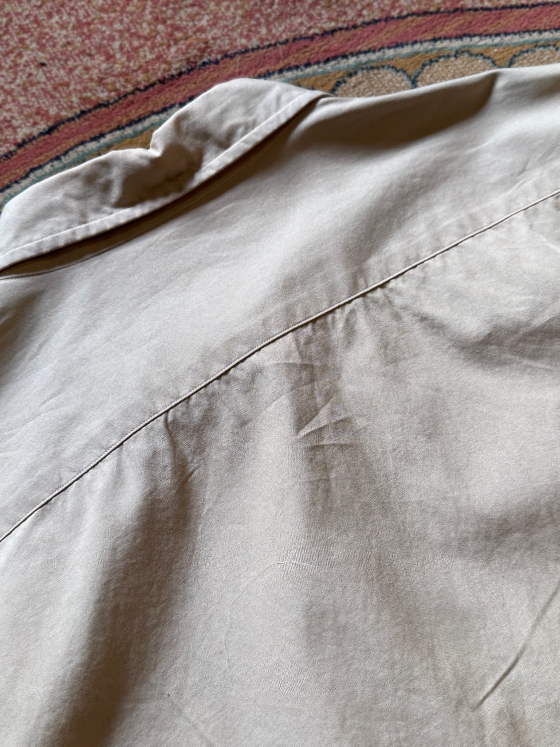 Porter Classic Roll Up Shirt Beige Color 상품이미지8