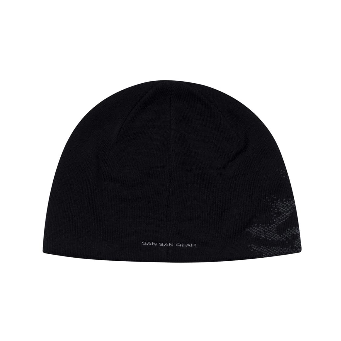 산산기어 로고 비니 블랙 23FW 1사이즈 상품이미지2