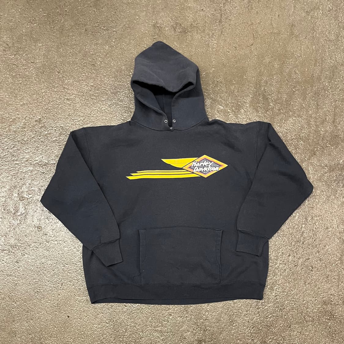 90s 할리데이비슨 프린팅 후드티 (105) 상품이미지3
