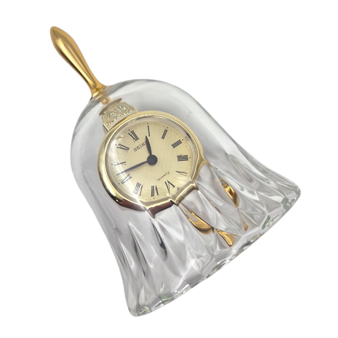 80s 세이코 크리스탈 디너 벨 탁상 시계 상품이미지6