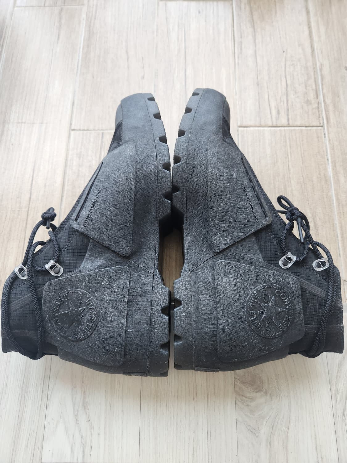 컨버스 x 어콜드월 척 테일러 올스타 러그드 하이 블랙 (275) 상품이미지4