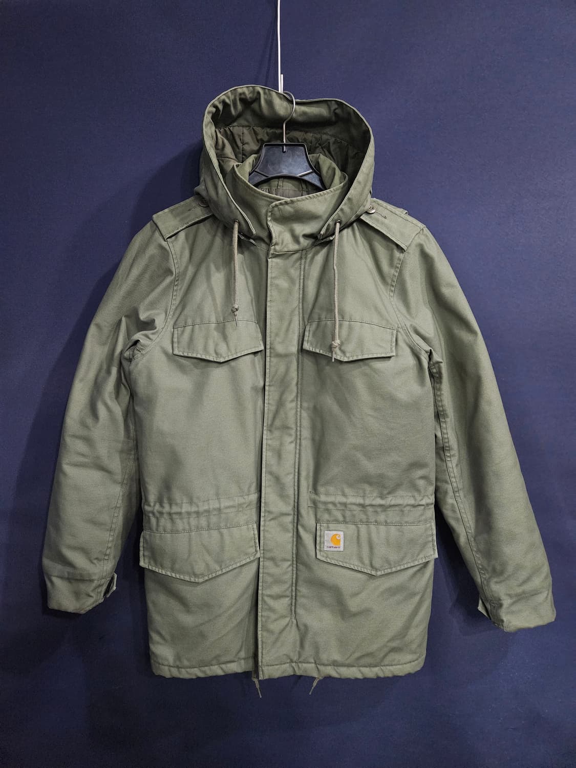 칼하트 카키컬러 남성 95 야상점퍼 자켓  상품이미지1
