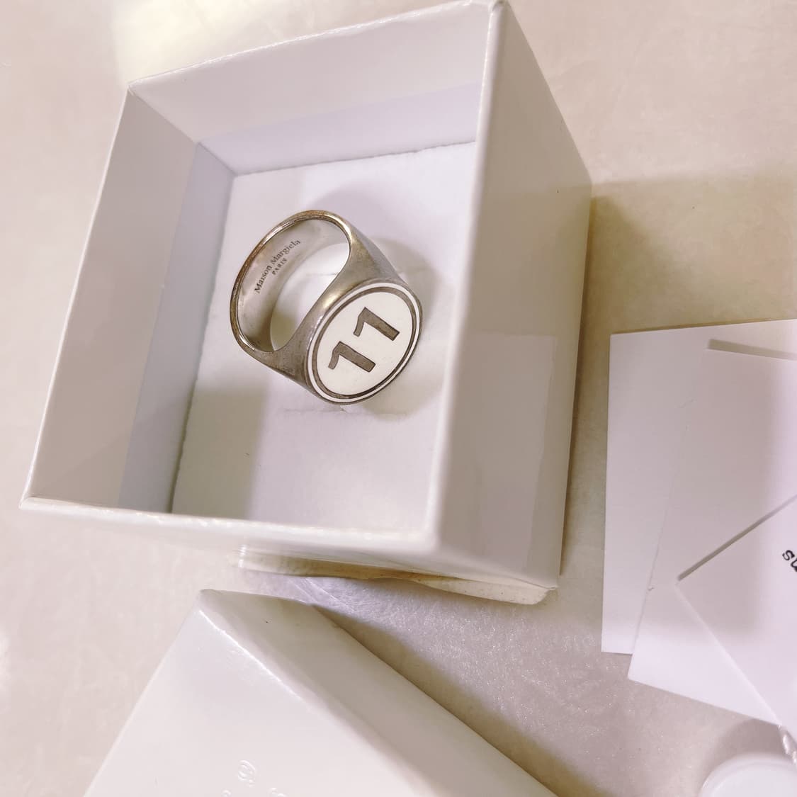 마르지엘라 은반지 상품이미지2