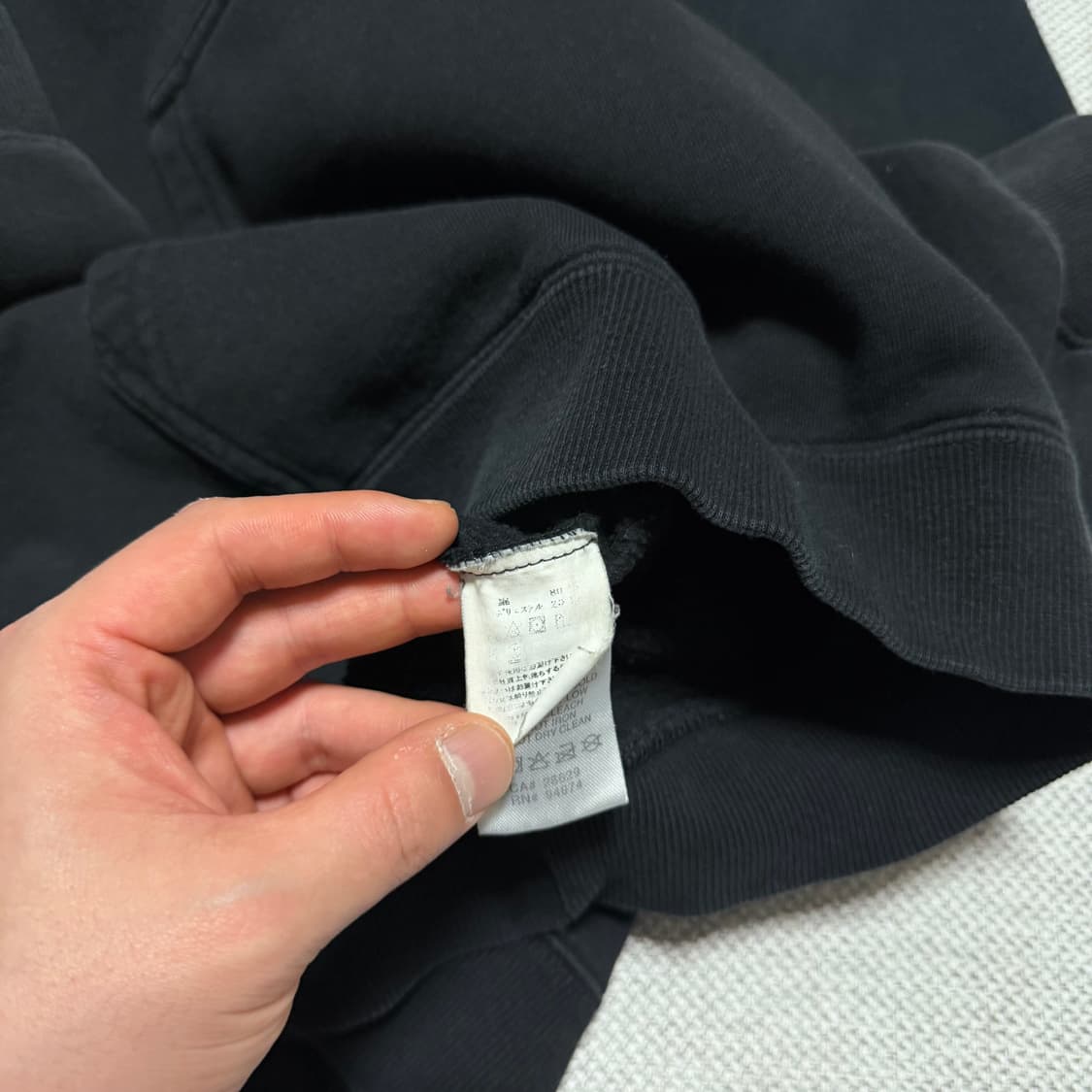 스투시 오사카 블랙 후드티 상품이미지4