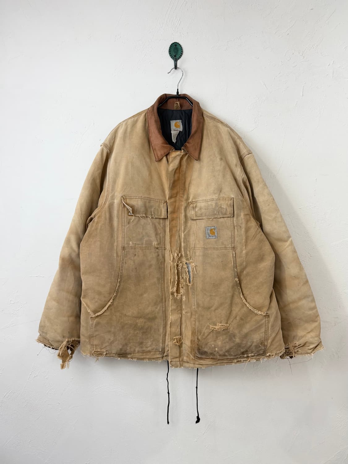 빈티지 쓰래쉬드 칼하트 Arctic 초어 자켓 상품이미지1