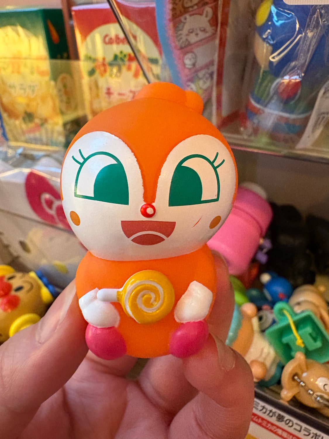 빈티지 호빵맨 토이 짤랑이 상품이미지1