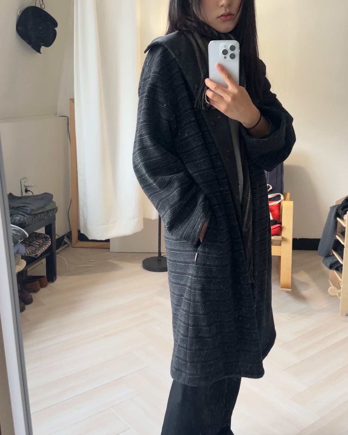 [Per Due] reversible warm coat 상품이미지3