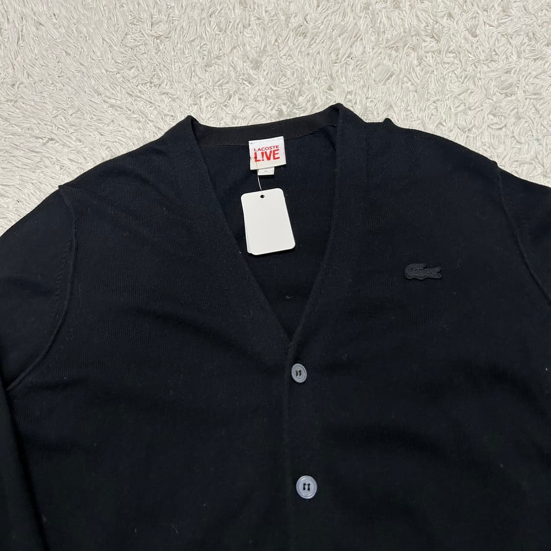 Lacoste Black Cardigan  상품이미지5