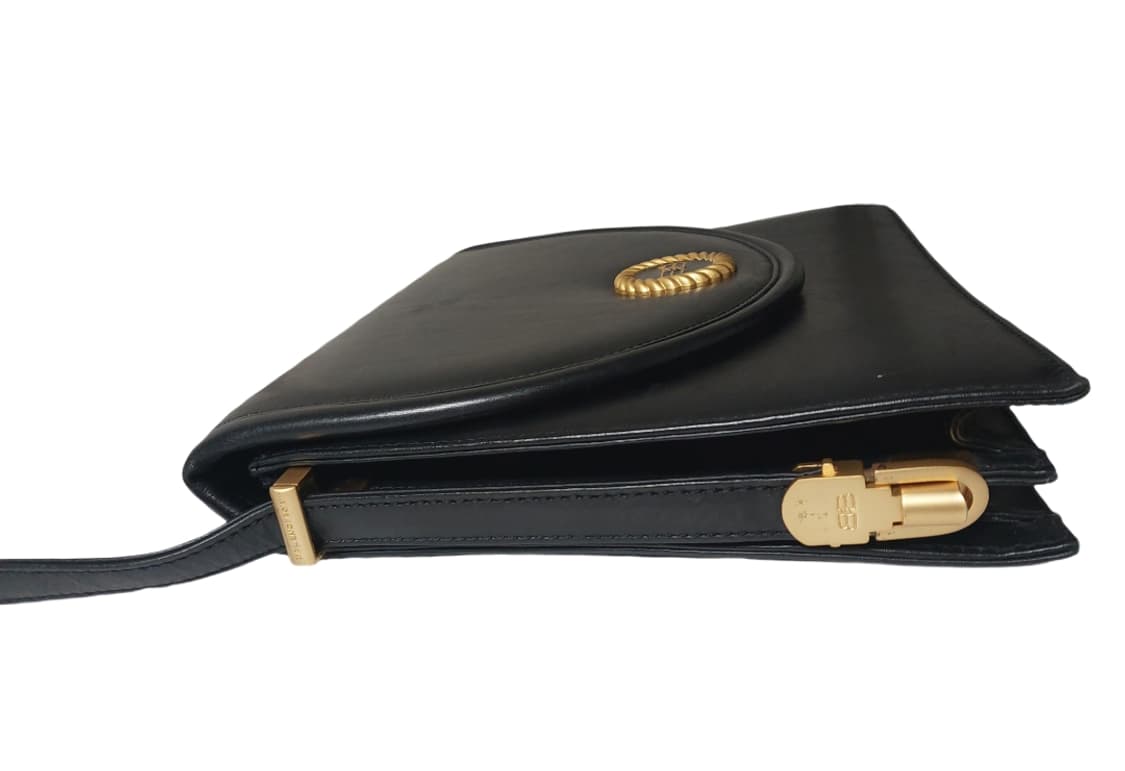 [정품] 발렌시아가 블랙 금장 레더 숄더백 상품이미지7