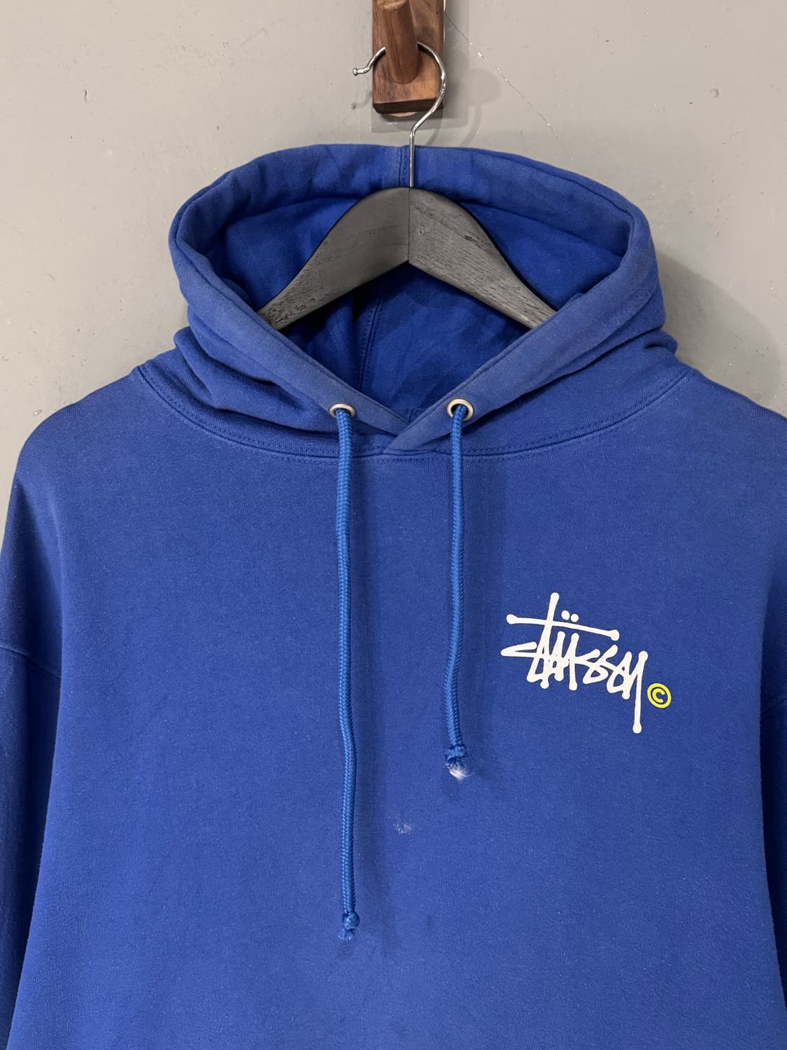 스투시 스탁로고 스웻 후드티 상품이미지4