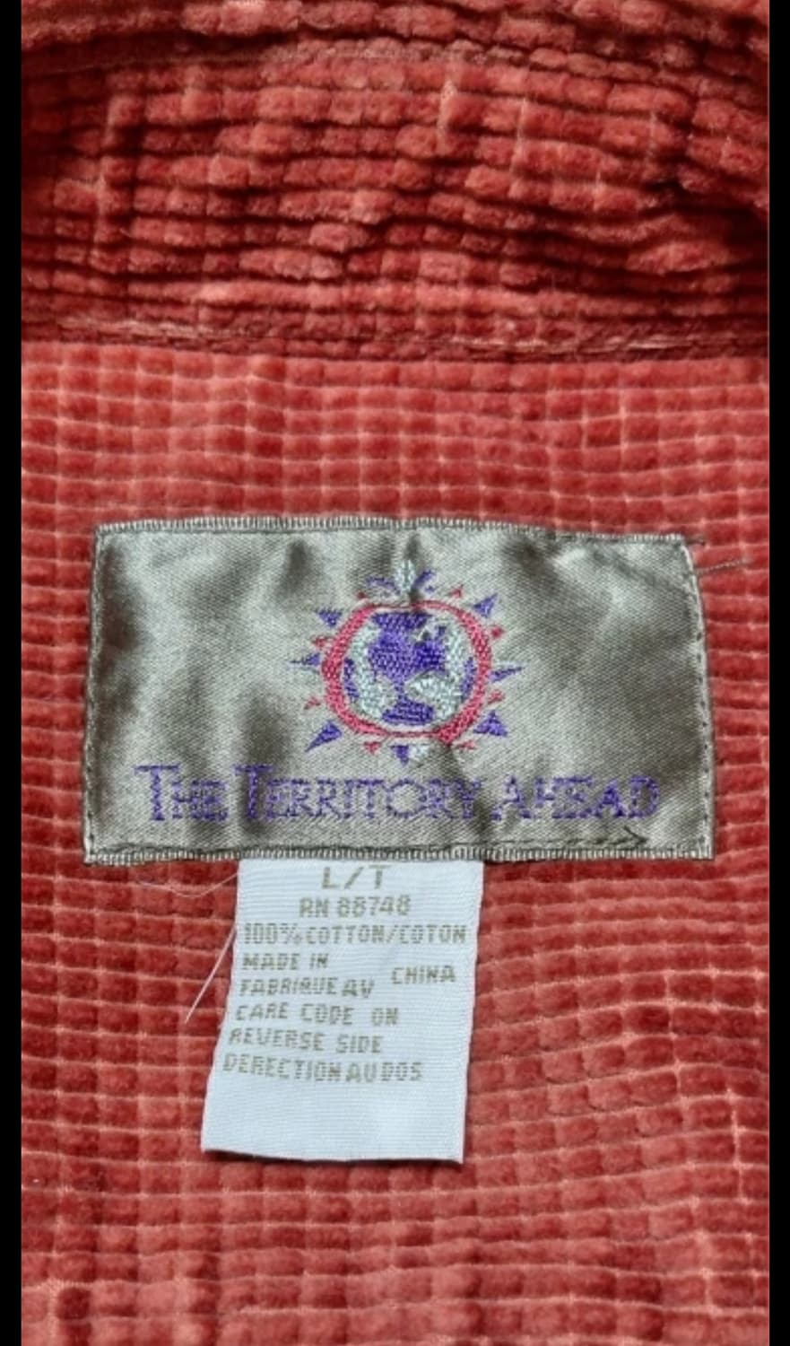 The Territory Ahead 코듀로이 셔츠 XL 상품이미지7