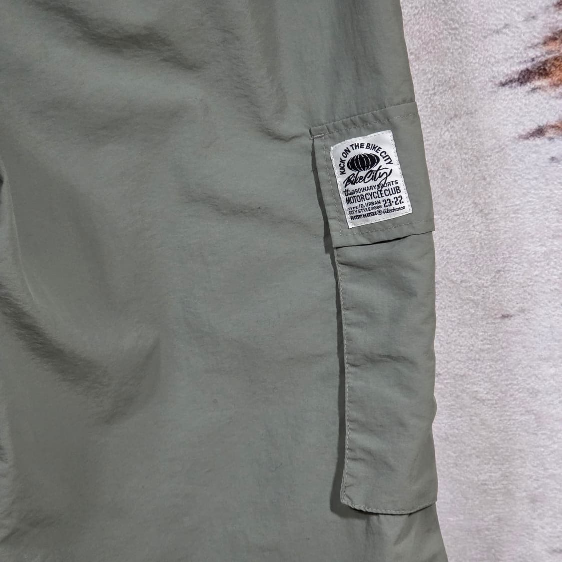 어반디타입 그레이 카고 트랙팬츠 상품이미지3