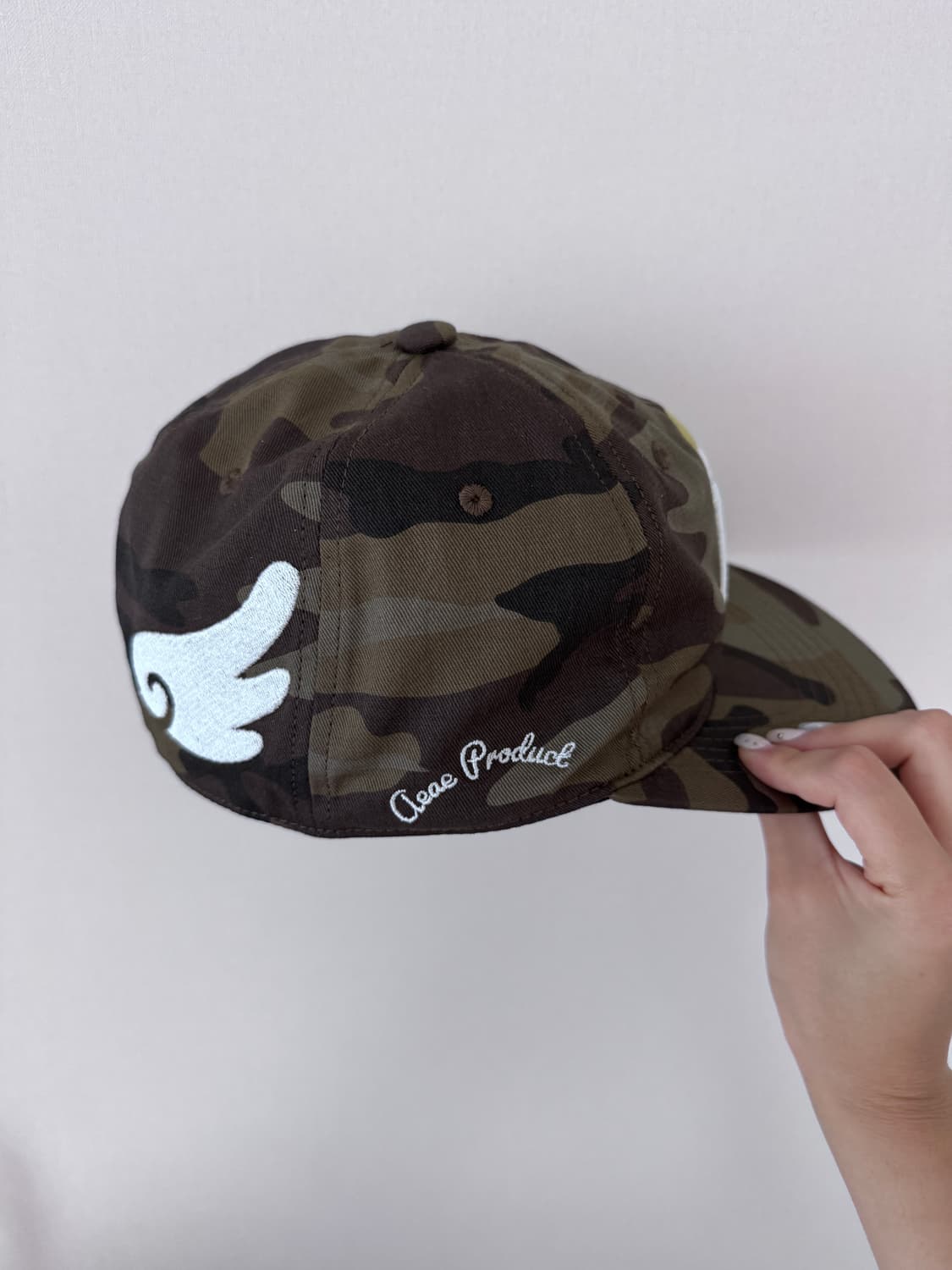 AEAE AE SYMBOL ANGEL WING CAP [CAMO]  상품이미지3