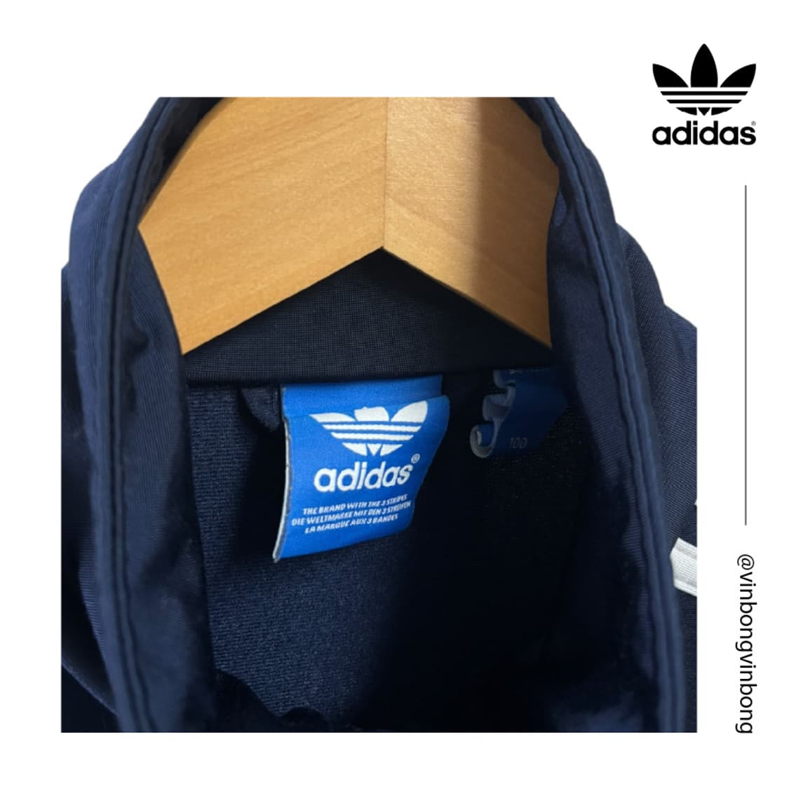 아디다스 구 파이어버드 져지(네이비) 상품이미지3