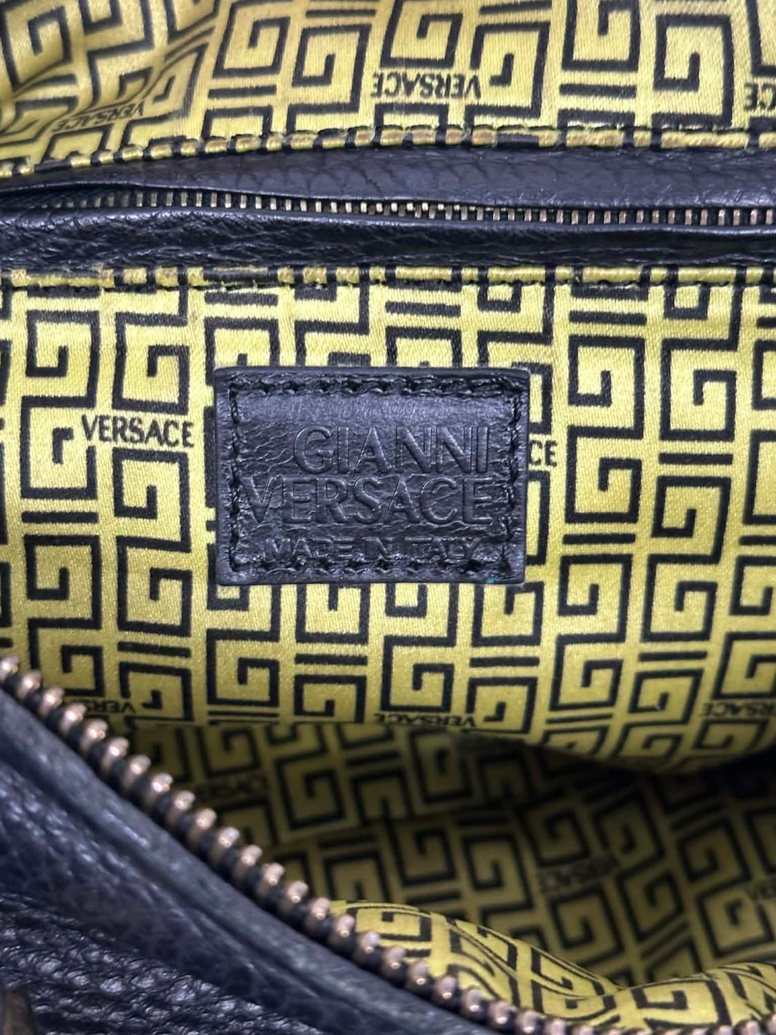 베르사체 금장 가죽 토트백 숄더백 상품이미지6