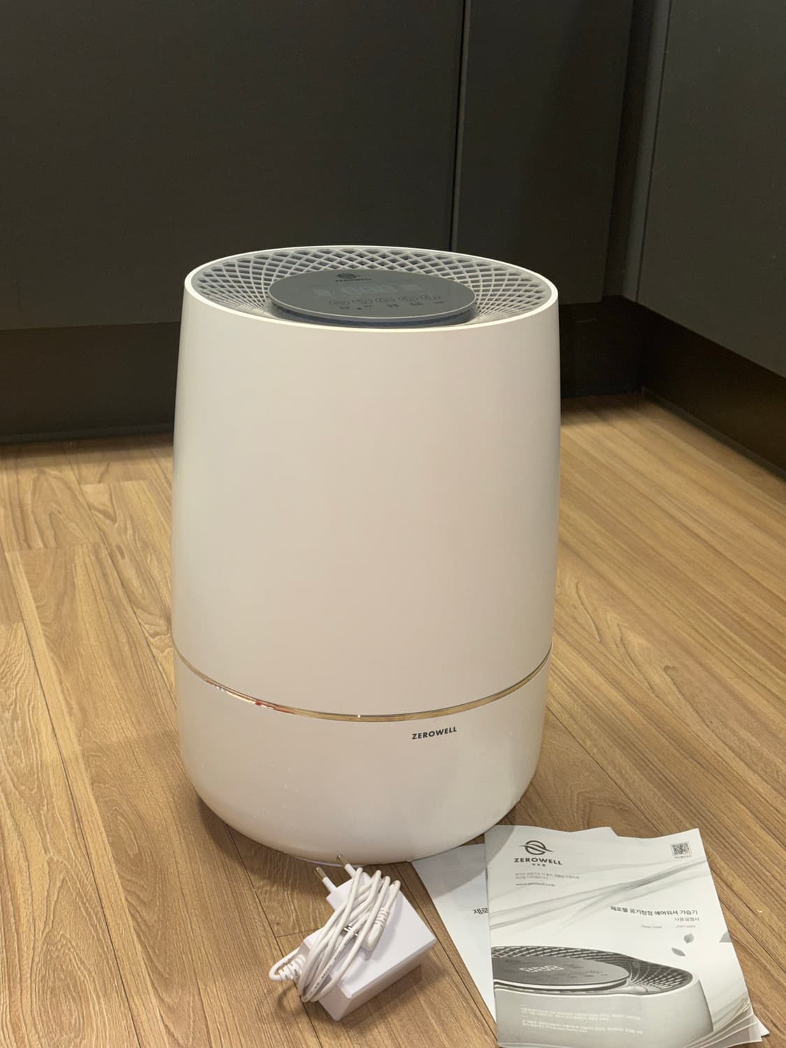 제로웰 자연 기화식 가습기 공기청정기 겸용 ZWAH-700W 화이트 상품이미지2